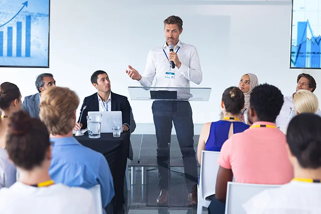 Producción de eventos médicos presenciales y virtuales